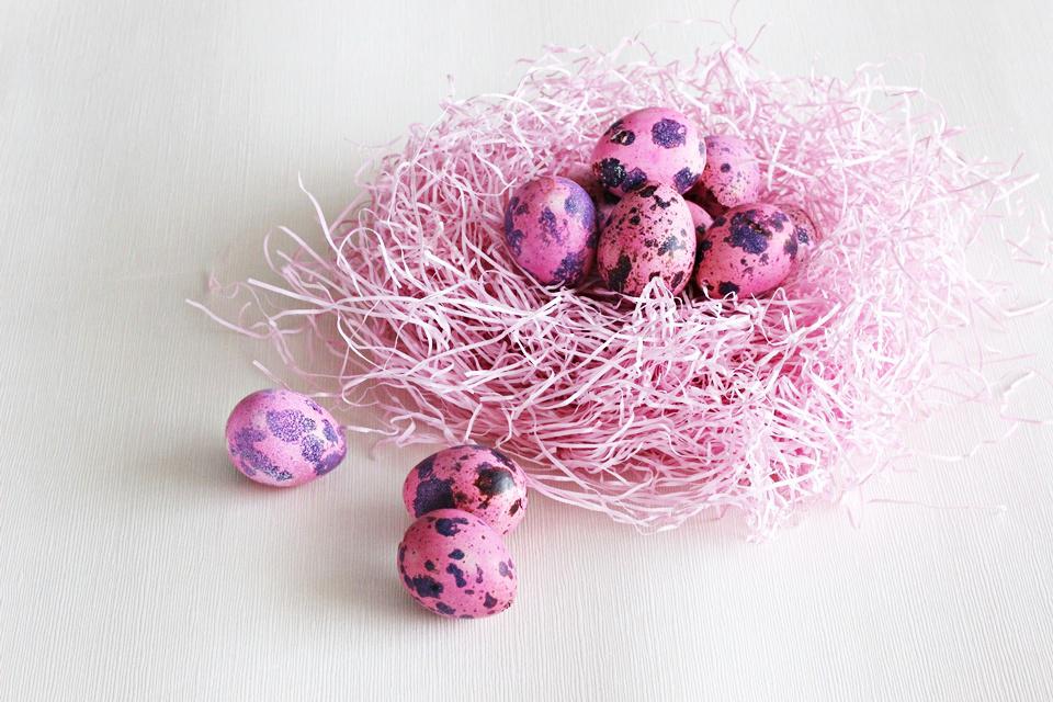 クラスタ　イースターエッグ　コンフェッティエッグ　klastyling nest pink eggs