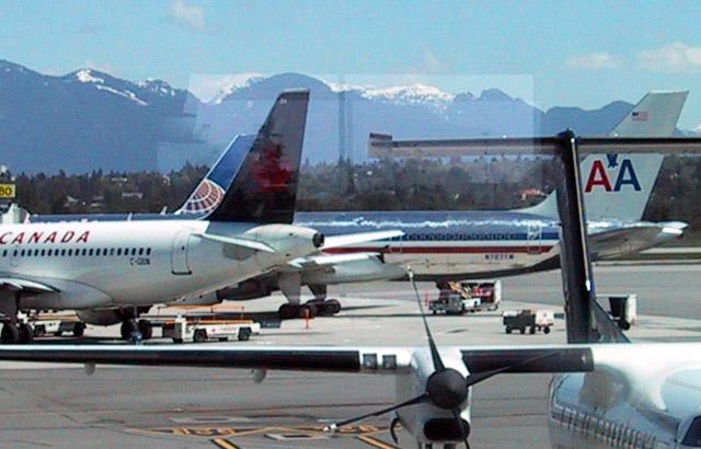 1飛行機の写真