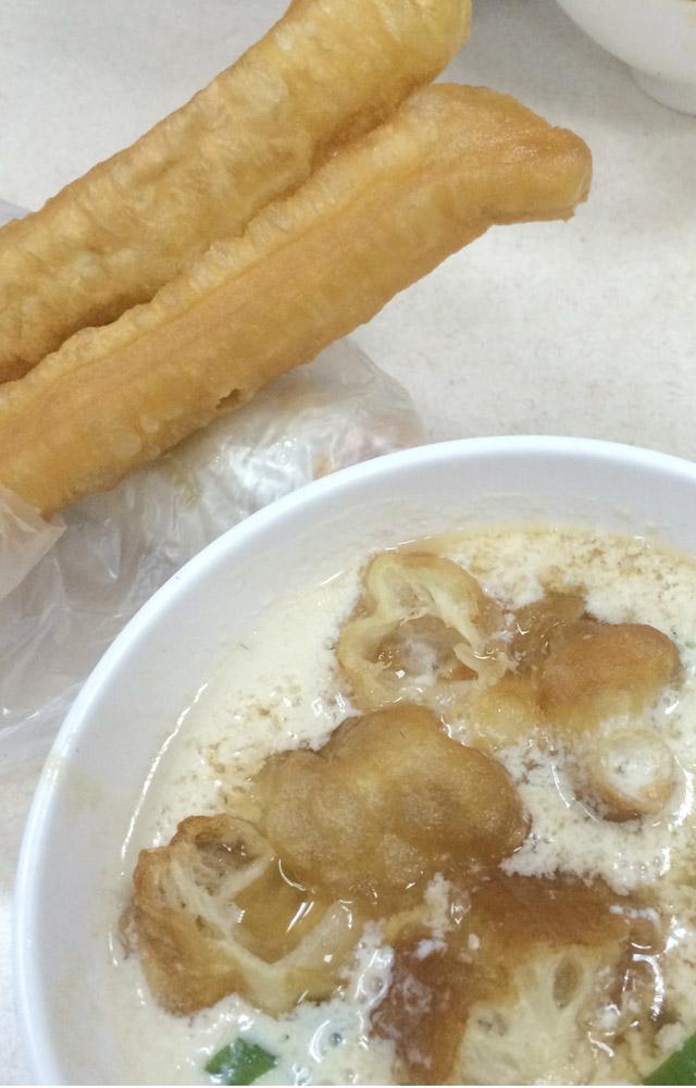 2豆乳朝ごはん