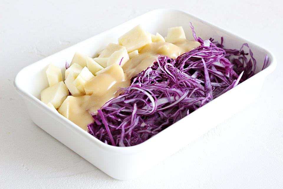 紫キャベツ　常備菜　栄養　お弁当　MG_2463