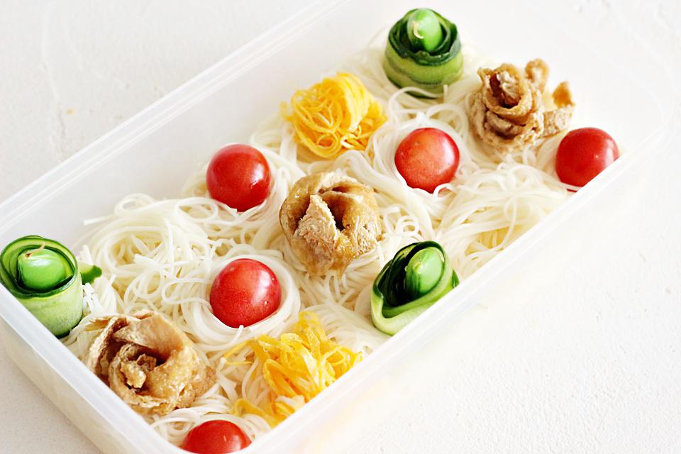 素麺　弁当　そうめん　お弁当　作り方　MG_3057