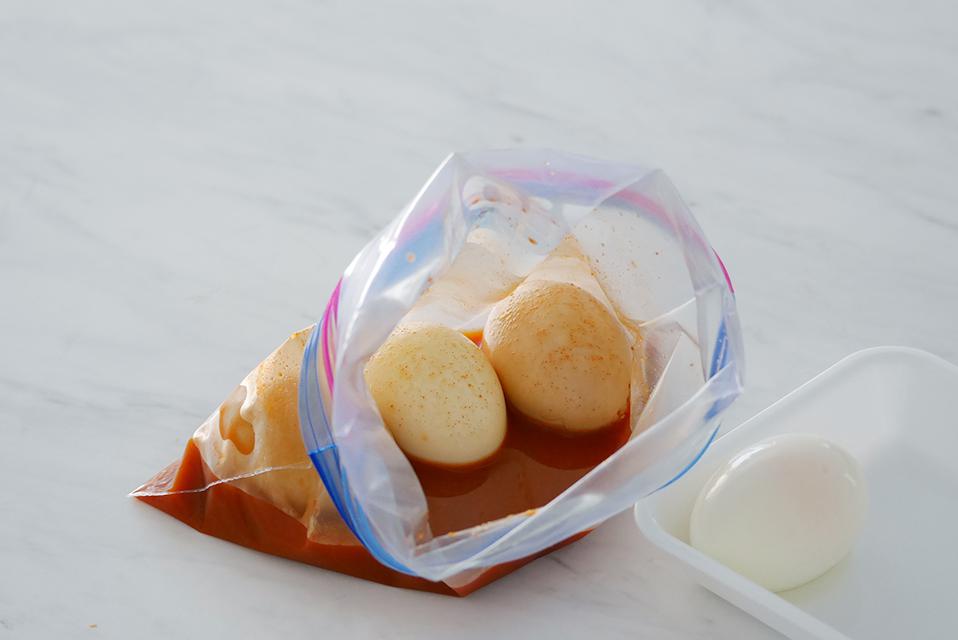 味付けたまごa