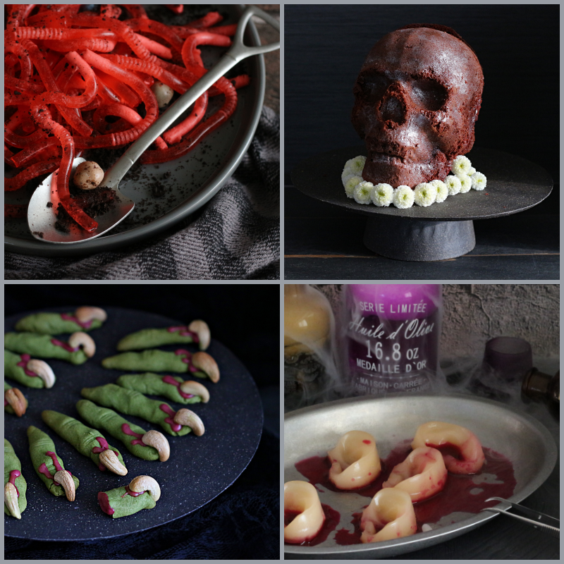 collage halloween