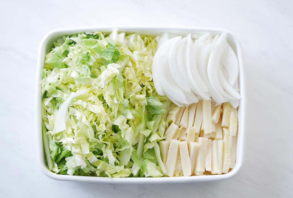 h春巻き材料カット