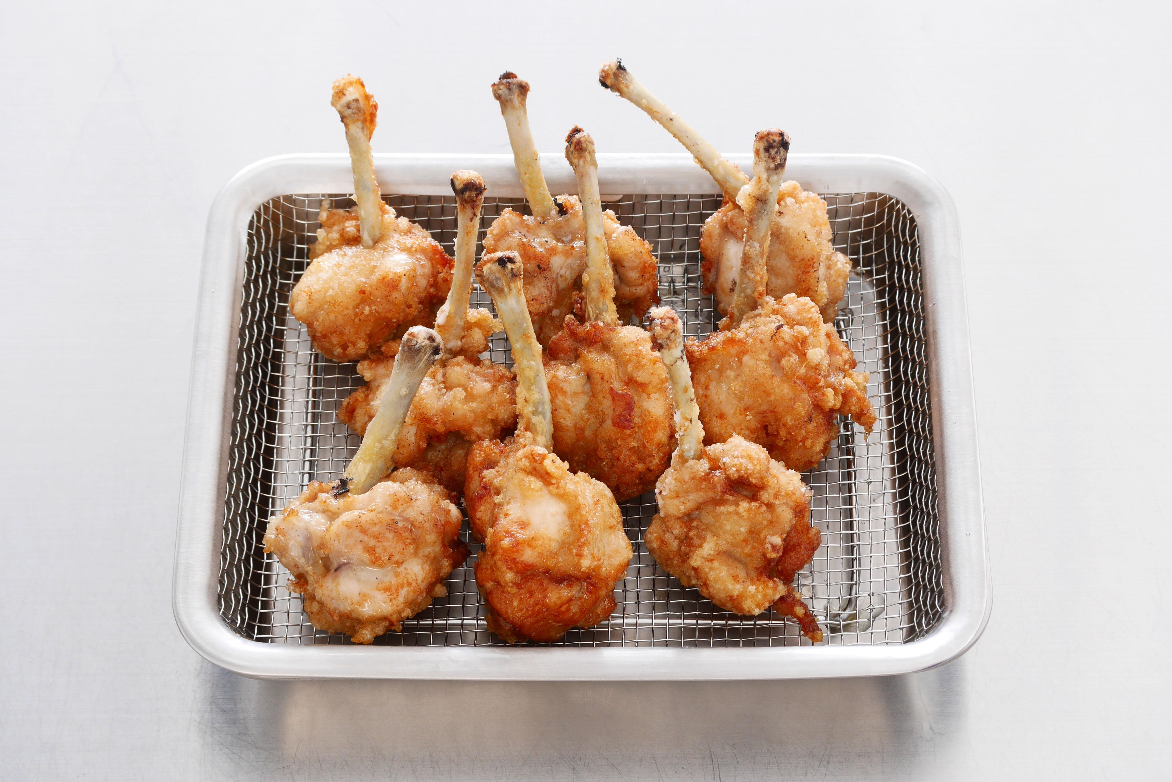 鶏のチューリップから揚げ完成
