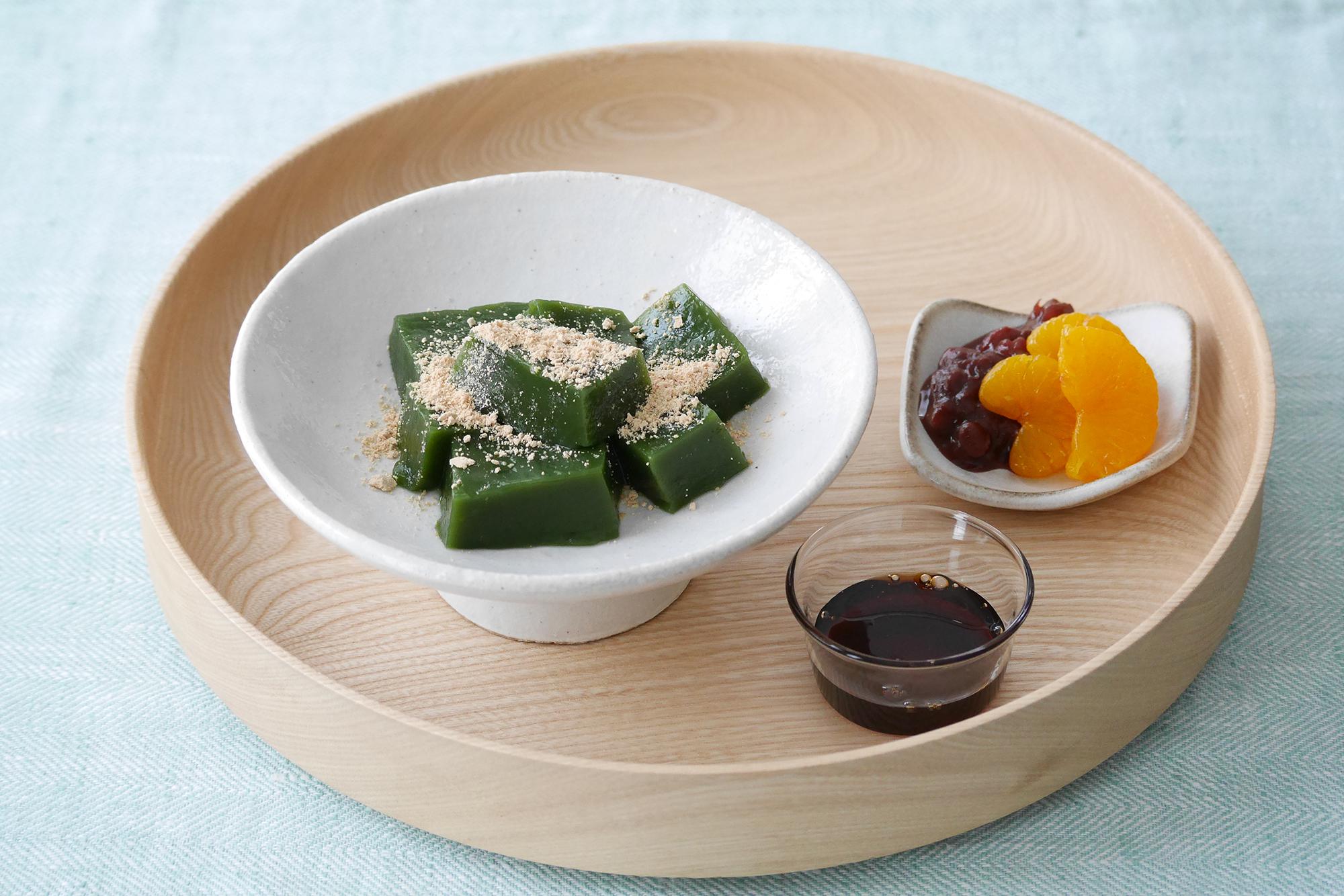 m抹茶葛餅完成横