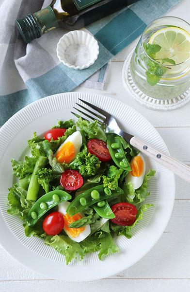 春野菜のグリーンサラダ