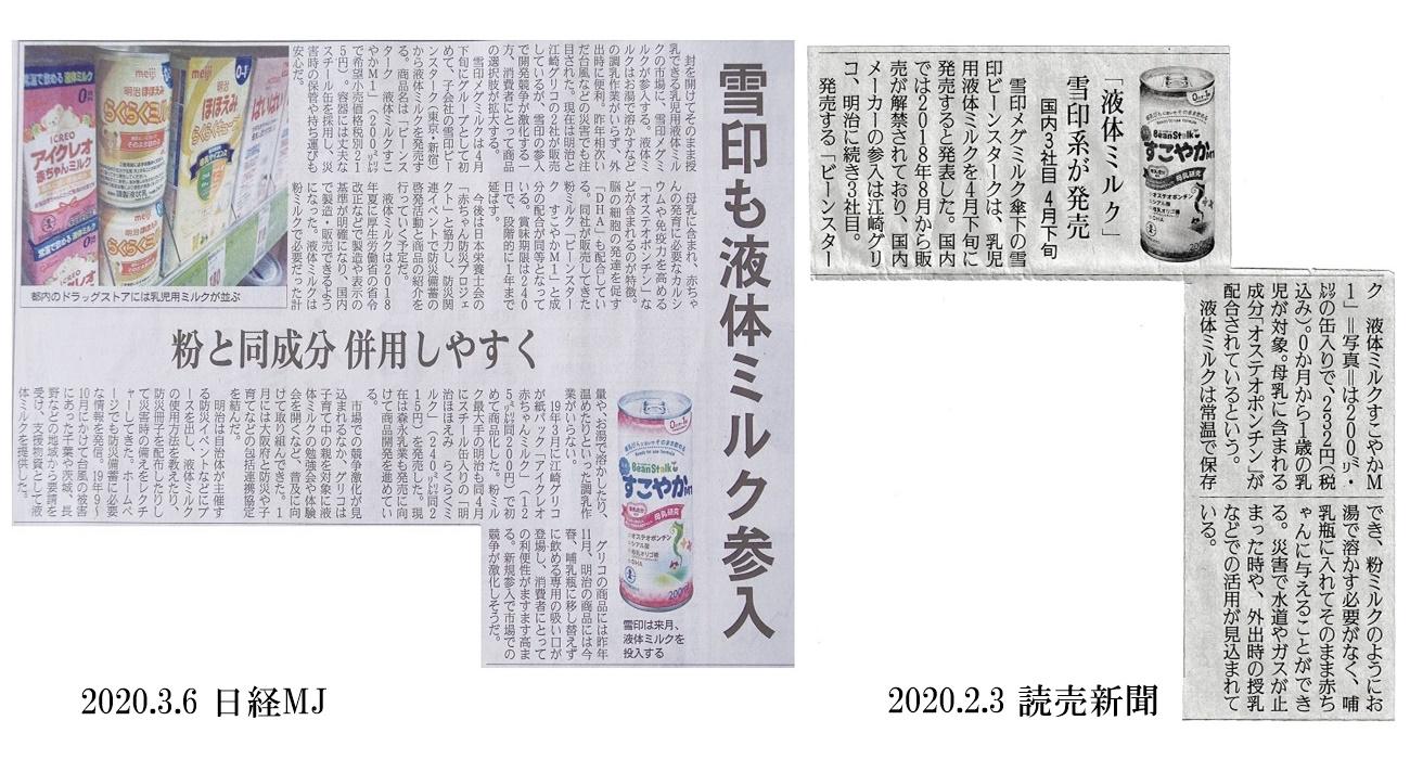 液体ミルク新聞